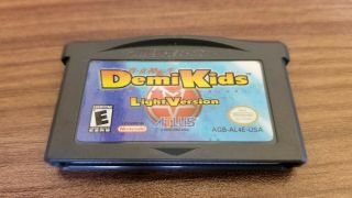 Demikids: Light Version (nintendo Game Boy Advance,  2003) Rare Atlus Gba Rpg