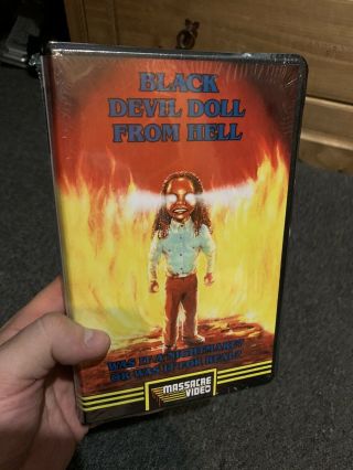 Black Devil Doll From Hell Vhs Sov Horror Rare Gore Massacre Video B Movie