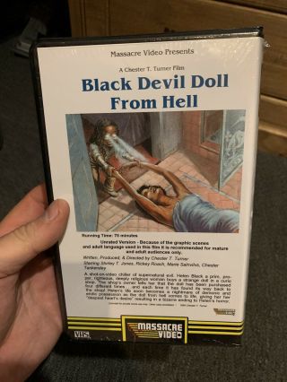 Black Devil Doll From Hell VHS SOV Horror Rare Gore Massacre Video B Movie 2