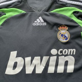 Real Madrid Vintage Adidas Champions League Away Shirt Rare Football Ronaldo 2