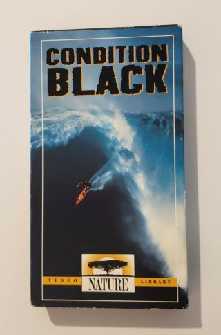 Black Vhs 2002 Oop Rare Surfing Extreme Sports Video Library Htf