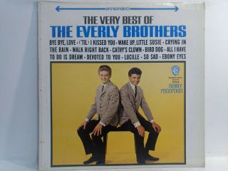 Rare The Very Best Of The Everly Brothers Wb 1988 Vinyl Record Lp1675