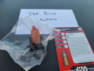 Star Wars Miniatures Alliance Empire Obi - Wan Kenobi Jedi Spirit 15 W/card Rare