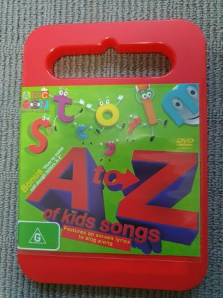 Rare - Abc For Kids - A To Z Of Kids Songs - Dvd 2006 - Region 4