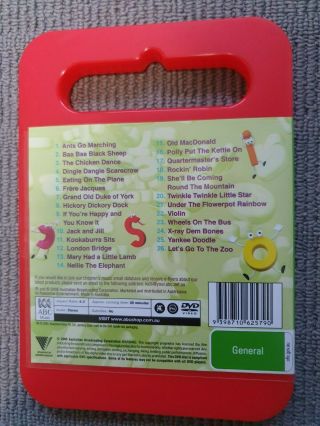 RARE - ABC For Kids - A to Z of Kids Songs - DVD 2006 - Region 4 2