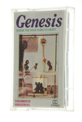 Genesis Where The Sour Turns To Sweet Rare Thomsun Cassette Tape Album