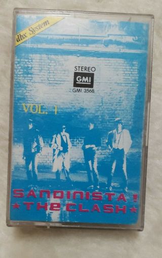 THE CLASH punk rock Joe Strummer Sandinista,  Big Audio Dynamite Rare Cassettes 2