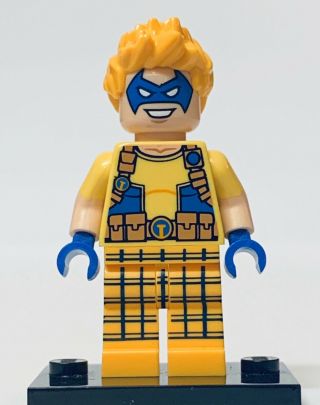 Lego Dc Hero Justice League Minifigure: Trickster Sh210 Rare Dvd Exclusive
