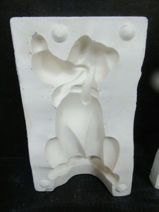 Ultra Rare Walt Disney Pluto Slip Casting Ceramic Mold 8002