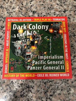 Rare Pc Cd Dark Colony Imperialism Pacific General Panzer General Ll Many More