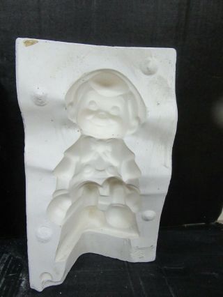 Ultra Rare Walt Disney Pinocchio Slip Casting Ceramic Mold 8006
