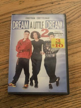 Dream A Little Dream 2 (dvd) Corey Haim,  Corey Feldman Rare,  Oop