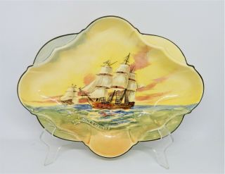 Antique Royal Doulton The Hydra D5957 Famous Ships Series Ware Vgc