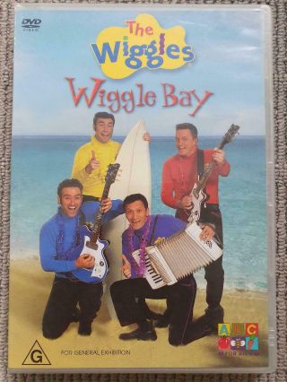 Rare - The Wiggles - Wiggle Bay - Dvd 2002 - Region 4 - Abc For Kids