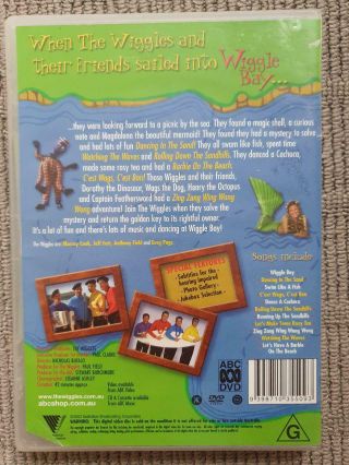 RARE - The Wiggles - Wiggle Bay - DVD 2002 - Region 4 - ABC For Kids 2