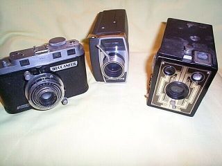 Antique Three Film Cameras