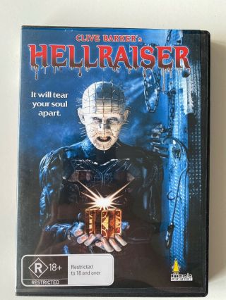 Hellraiser - Special Edition (dvd) Clive Barker Horror Rare Oop Like