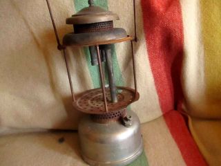 Antique Vintage Coleman Quicklite Gas Pressure Lantern No Globe