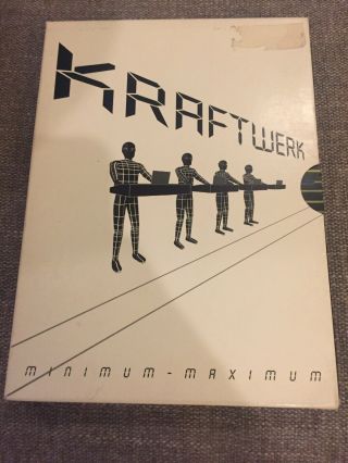 Kraftwerk: Minimum - Maximum Us 2 - Disc Dvd (2005) - Like - Oop - Rare
