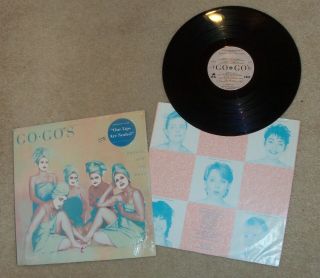 Rare HYPE STICKER on Shrinkwrap - THE GO - GO ' S 1981 Vinyl LP Record 2