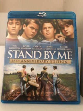 Stand By Me 25th Anniversary Blu - Ray W/ Rare Slipcover