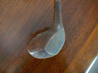 Rare Early 20th C Socket Head Hickory Shafted Play Club Signed by Jack Rowlands 2