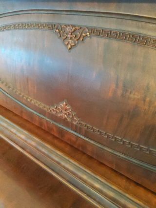 Strich Zeidler Ny Antique Upright Grand Piano