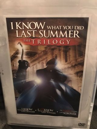 I Know What You Did Last Summer Trilogy - 1 2 3 Still Always Dvd Set - Horror Rare