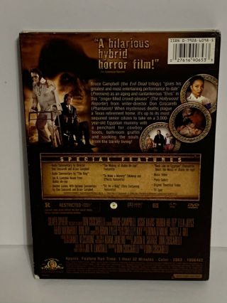 Bubba Ho - Tep (DVD,  2004) Horror Rare Bruce Campbell (Tb) 2