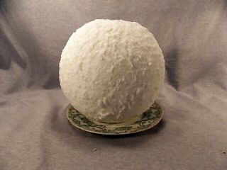 Vintage Colonial Candle Of Cape Cod Hyannis Ma Usa Snowball 10 Huge