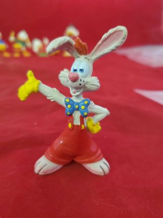 Vtg Rare Who Framed Roger Rabbit Pvc Figure Bully 1988 West Germany Disney (jw)