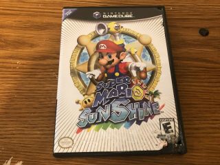 Mario Sunshine (nintendo Gamecube,  2002) Complete Rare