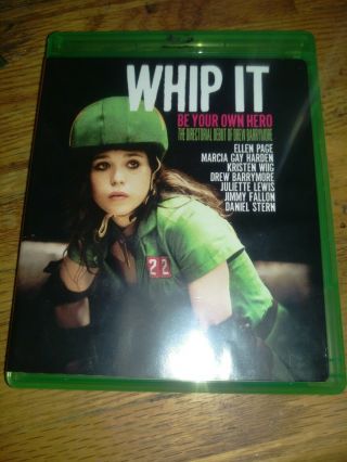 Whip It Bluray/digital Rare Drew Barrymore Kristen Wiig Juliette Lewis Page