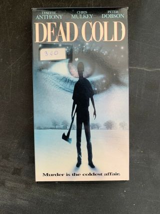 Dead Cold Vhs - Rare Horror Cult Gore Slasher Revenge Sleaze Erotic Thriller Htf