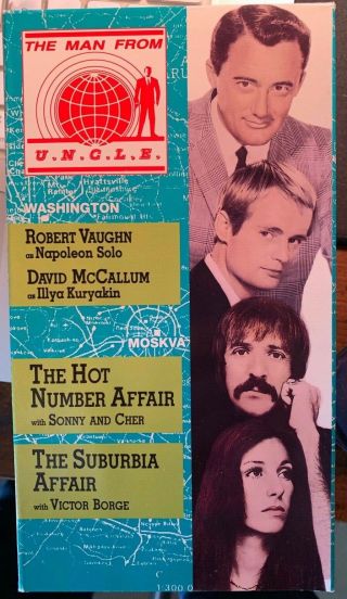 Man From U.  N.  C.  L.  E.  —v.  11 (vhs) 2 Rare Episodes; One Co - Starring Sonny And Cher