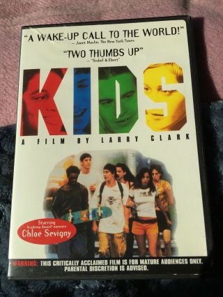 Dvd Kids Oop Out Of Print Chloe Sevigny Larry Clark Discontinued Rare Very Good