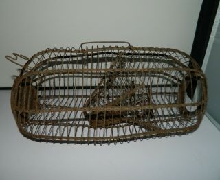 Antique Vintage Wire Live Catch Mouse Trap / Rat Trap
