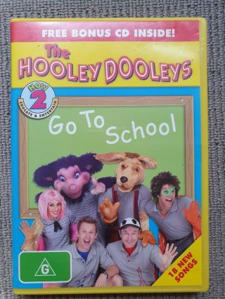 Rare - The Hooley Dooleys - Go To School - Dvd And Cd Double Pack 2006 Region 4