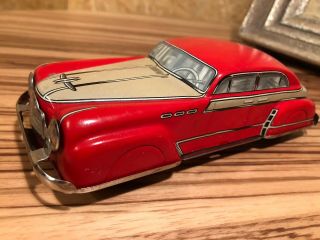 Antique Distler Western Germany Tin Toy Friction Car Rare