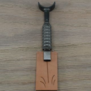 Vintage " 35 " Swivel Knife With 3/8 " Blade Very Rare Usa Made Craftool Brand