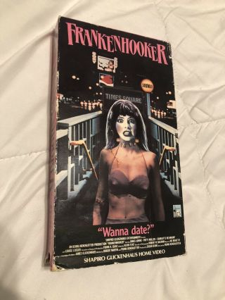 Frankenhooker Vhs 1990 Comedy Horror Gore Vhs Rare Box Tape Big