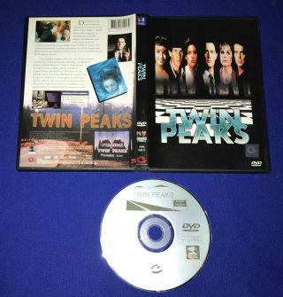 Rare Oop Twin Peaks Orig.  Tv Movie/pilot Dvd Official W/hologram Catalyst Logic