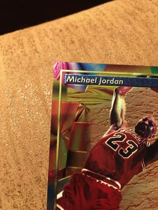 RARE 1993/94 Topps Finest Michael Jordan 1 Rare PSA 9 or 10? 2