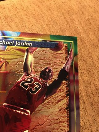 RARE 1993/94 Topps Finest Michael Jordan 1 Rare PSA 9 or 10? 3