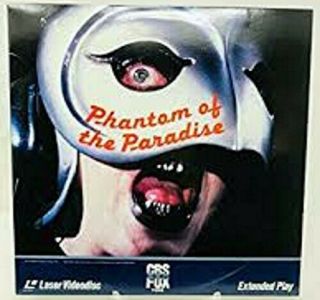 Phantom Of The Paradise Laserdisc - Brian Depalma Dir.  Rare Horror Vg