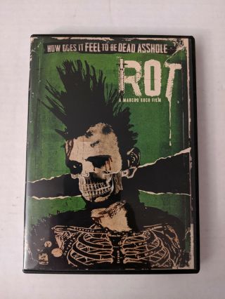 Rare Rot Horror Cult Gore Extreme Oop Movie Marcus Koch Dvd