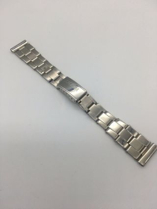 Rare Vintage Sicura Breitling Submarine Stainless Steel Bracelet