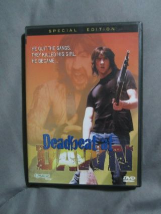 Deadbeat At Dawn Dvd Synapse Jim Van Bebber Special Edition My Sweet Satan Rare