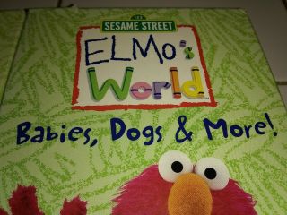 2 Sesame Street: Elmo ' s World - Babies,  Dogs and More - - RARE 2