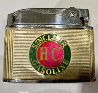 Rare Vintage Sinclair Oil Cigarette Lighter Gas Station Promo